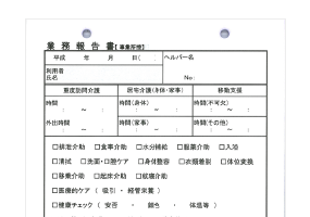 作業報告書